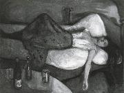 Edvard Munch Der Tag Danach oil painting on canvas